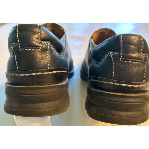 Men's Dockers Pro Style Slip On Shoes Leather Black Size 8M Comfort - Picture 2 of 8